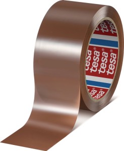 Taśma klejąca opakowaniowa PP tesa® 60412 jasnożółty długość 66 m, szerokość 50