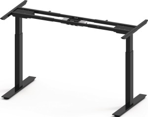 Rama stołu wysokiego-niskiego biały RAL 9010 wysokość 610–1260 mm BMB