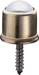 Rolka kulkowa stalowa kula śred. 25 mm stal ocynkowana udźwig 15 kg