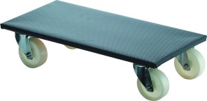 Wózek transportowy śred. koła 100 mm 350 kg dł. 600 mm szer. 300 mm tworzywo szt