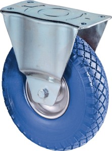 Kółko nieskrętne 200 mm 75 kg poliuretan 138 x 109 mm stal BS ROLLEN