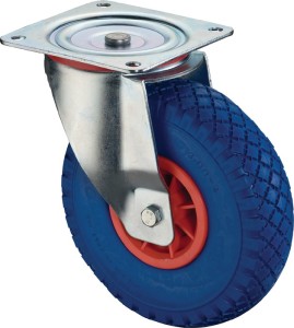 Kółko skrętne śred. koła 260 mm udźwig 160 kg z płytką do przykręc. korpus koła