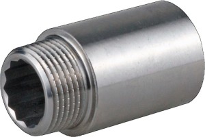 Przedłużenie zaworu wtykowego DIN 3523 EN 10226-1 NPS=1/2 cal. 3523 dł. 53 mm dł