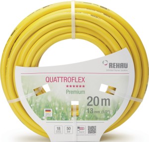 Wąż do wody Quattroflex długość 25 m śred. wewn. 13 mm śred. zewn. 18 mm REHAU