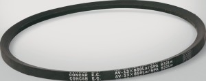 Wąski pas klinowy profil SPA długość wyrównania Ld ISO 1507 mm bo 12,7 mm DIN 77