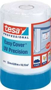 Taśma foliowa Easy Cover® 4411 UV precyzyjna Plus długość 33 m, szerokość 550 mm