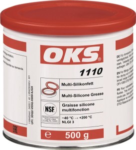 Uniwersalny smar silikonowy OKS 1110 NSF H1 przezrocz. 500 g puszka OKS
