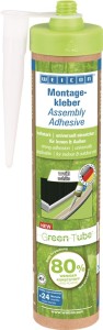 Klej montażowy biały 280 ml wkład Green Tube WEICON