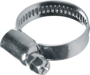 Opaska ślimakowa do węży 110-130 mm W1 szerokość taśmy 12 mm 12 mm kart. SST