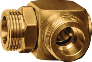 Bateria kątowa GEKA plus mosiądz ciężar 574 g GEKA