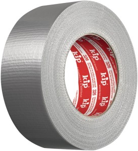 Taśma klejąca zbrojona Ekstra 326 srebrny długość 50 m, szerokość 72 mm rolka KI