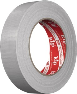 Taśma z tkaniny z folią Extra 328 jasnoszary długość 25 m, szerokość 30 mm kółko
