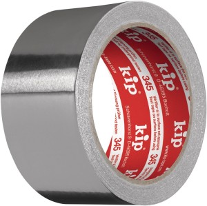 Taśma klejąca aluminiowa 345 z paskiem ochronnym długość 50 m, szerokość 50 mm k
