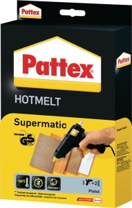 Pistolet do klejenia na gorąco Supermatic wydajność klejenia ok. 4,5 g/min 7–10