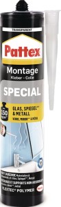 Klej montażowy SPECIAL przezrocz. 290 g PATTEX