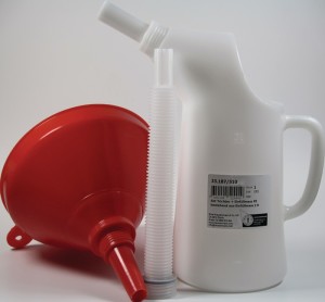 Zestaw lejków 3-części tworzywo sztuczne (PE) 2,0 l REILANG