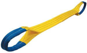 Zawiesie pasowe DIN EN 1492-1 długość 2 m zielone udźwig pojed. 2000 kg DOLEZYCH
