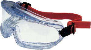 Okulary ochronne panoramiczne V-MAXX EN 166 rama przezr., szybka prz. poliwęglan