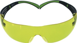Okulary ochronne SecureFit™ 400 EN 166, EN 170, EN 172 kabłąk czarny zielony, sz
