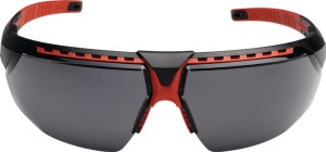 Okulary ochronne Avatar™ EN 166 kabłąk czarno/czer., Hydro-Shield szara HONEYWEL