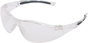 Okulary ochronne A800 EN 166-1FT kabłąk przezroczysty, pod. przezrocz. poliwęgla