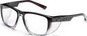 Okulary ochronne Diamond/After Dark EN 166 szyba przezroczysta +2,5 poliwęglan