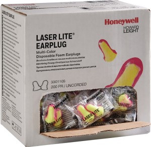 Zatyczka do uszu Laser Lite EN 352-2 SNR 35 dB 200 para/pudełko HONEYWELL