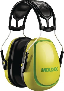 Ochrona słuchu M4 611001 EN 352-1 SNR 30 dB płaskie nauszniki MOLDEX