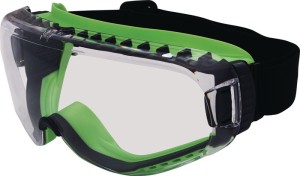 Okulary ochronne panoramiczne T-Spex 8114 EN 166, EN 170 ramka czarny/zielony,