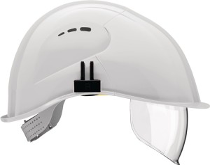 Kask ochronny VisorLight biel sygnalizacyjna polietylen EN 397 VOSS
