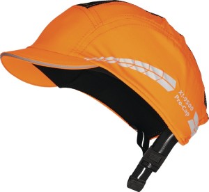 Czapka przeciwuderzeniowa X!-9500 54-64 cm neonowy pomarańczowy długość ekranu 2