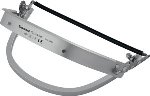 Mocowanie na kask dla standard. kasków w kolorze szarym aluminium EN 166 HONEYWE