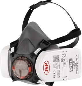 Półmaska przeciwgazowa Force™8 EN 140 EN 143 press to check z filtrem P3 M JSP