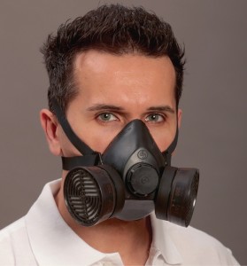 Półmaska przeciwgazowa Polimask 100/2 EN 140 bez filtra EKASTU