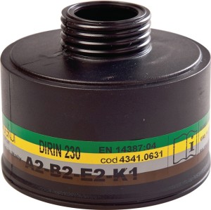 Uniwersalny filtr DIRIN 230 A2B2E2K1 EN 14387 pasuje do 4000 370 800, 4000 370 8