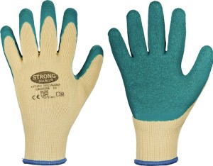 Rękawica Specialgrip wielkość 10 żółto/zielona EN 388 kategoria OWO II poliester