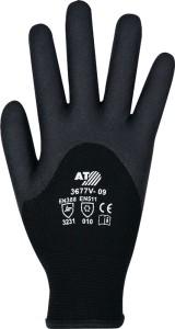 Rękawica ochronna do niskich temperatur wielkość 9 czarna EN 388, EN 511 kategor
