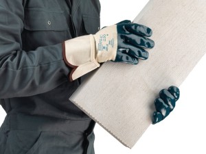 Rękawica ActivArmr® Hycron® 27-607 wielkość 10 biały/niebieski koszulka baw. z n