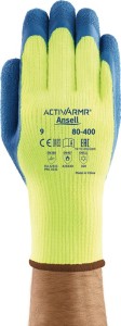 Rękawica ochronna do niskich temperatur ActivArmr® 80-400 wielkość 9 żółto/niebi