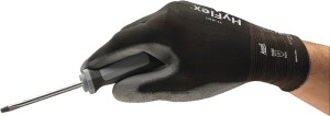 Rękawica HyFlex 11-601 wielkość 8 czarno/szara EN 388 kategoria OWO II nylon z p