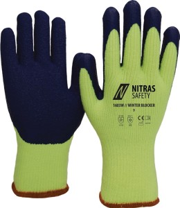 Rękawice chr. przed n .temperaturami Winter Blocker wielkość 10 żółty neonowy/ni