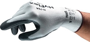 Rękawica zabezp. przed przecięciami HyFlex® 11-724 wielkość 9 biało/szara EN 388