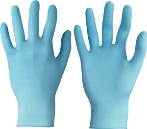 Rękawica jednorazowa TouchNTuff® 92-670 wielkość 9,5–10 jasnoniebieski nitryl EN
