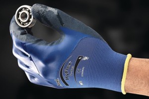 Rękawica HyFlex® 11-925 wielkość 9 niebieska EN 388 kategoria OWO II Spandex/tka