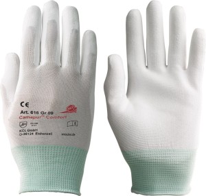 Rękawica Camapur Comfort 616 wielkość 10 biała EN 388 kategoria OWO II trykot po