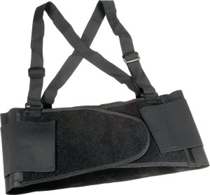 Pas prostujący plecy SAFEBELT wielkość L, 96–119 cm czarny TECTOR