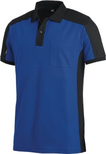 Koszulka polo KONRAD wielkość L kobaltowo/czarna FHB