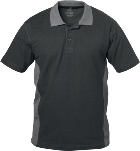 Koszulka polo Sevilla wielkość XL czarno/szara ELYSEE