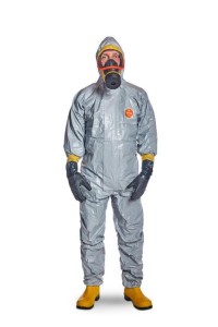 Kombinezon ochronny Tychem® 6000 F wielkość L szary kategoria PSA III DUPONT