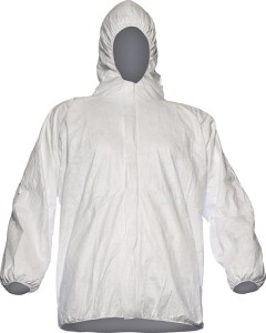 Kurtka zabezpieczająca przed chemikal. TYVEK® PP33 wielkość XXL biała TYVEK